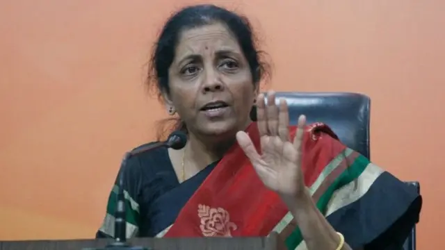 નાણાં મંત્રી નીર્મલા સીતારમણ