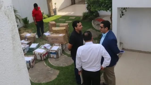 انتقال اسناد از دفتر شرکت لامیا در بولیوی
