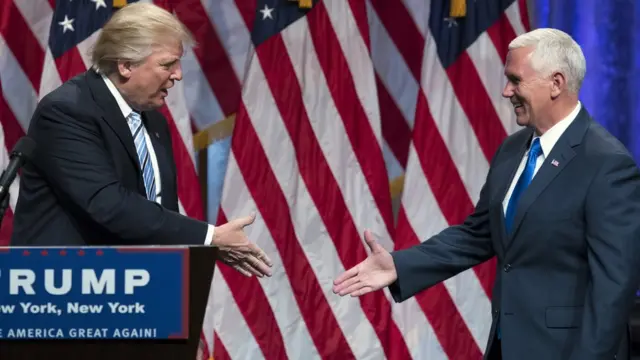 Трамп, Пенс