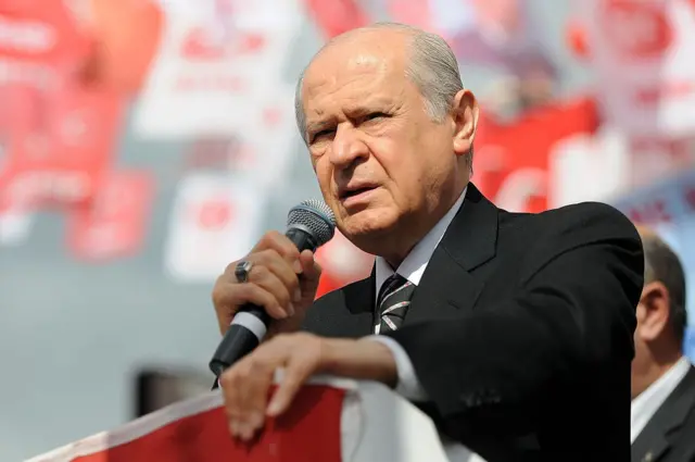 Devlet Bahçeli mitingde konuşuyor