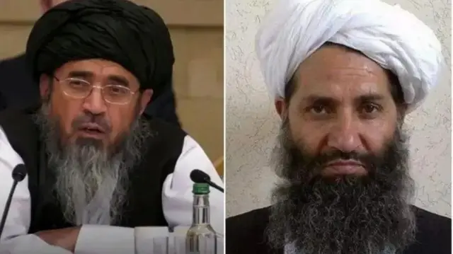 د طالبانو حکومت مشر ملا هبت الله او قاضي القضات یې عبدالحکیم حقاني