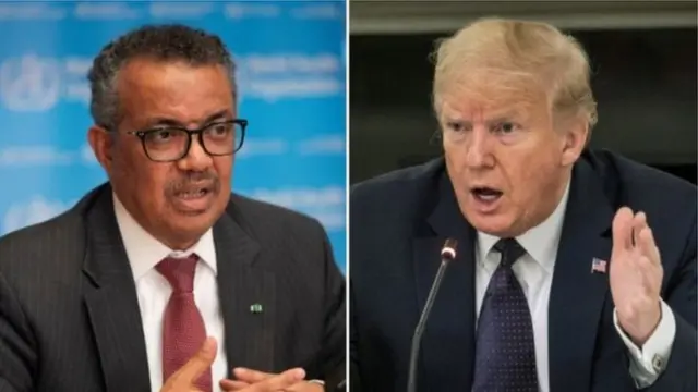 డబ్ల్యుహెచ్ఓ-ట్రంప్