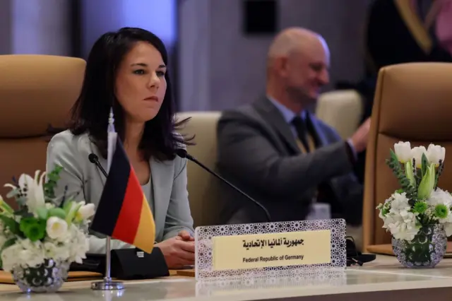 जर्मनी की विदेश मंत्री अनालीना बेयरबॉक 