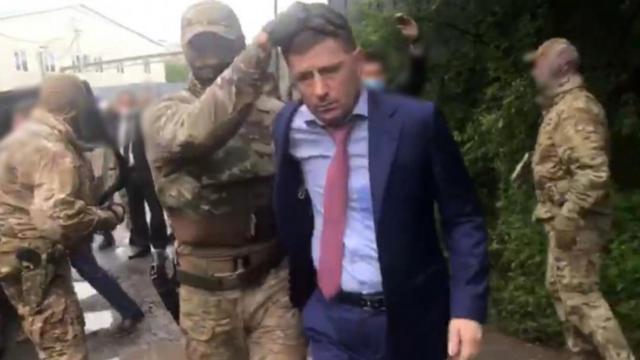 В задержании губернатора принимали участие сотрудники ФСБ