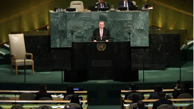 Erdoğan BM Genel Kurul Toplantısı'nda