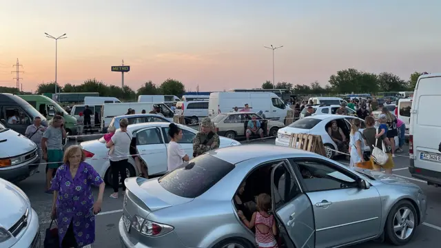 До Запоріжжя приїжджають люди, які тікають з окупованої Росією території