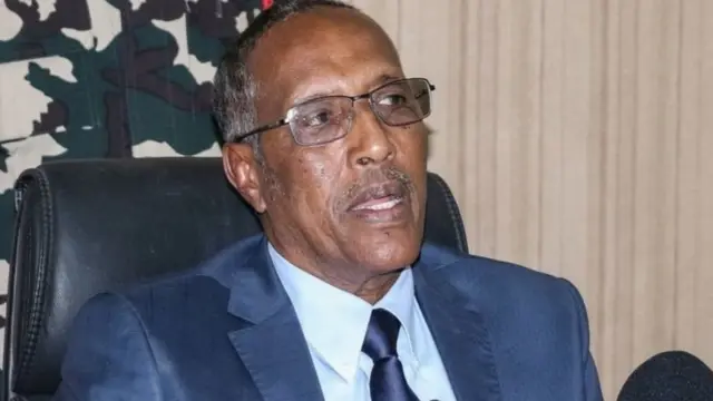 Rais Bihi wa Somaliland alipoawasili nchini Kenya