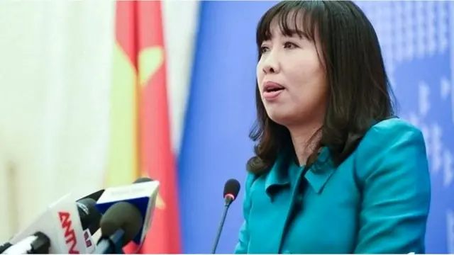 Phát ngôn viên Lê Thị Thu Hằng