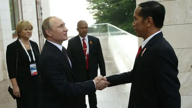 Rusia, Indonesia, Putin