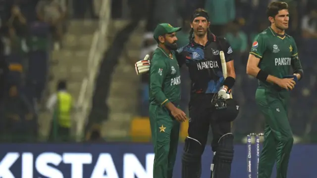 পাকিস্তান ও নামিবিয়ার দুই ক্রিকেটার