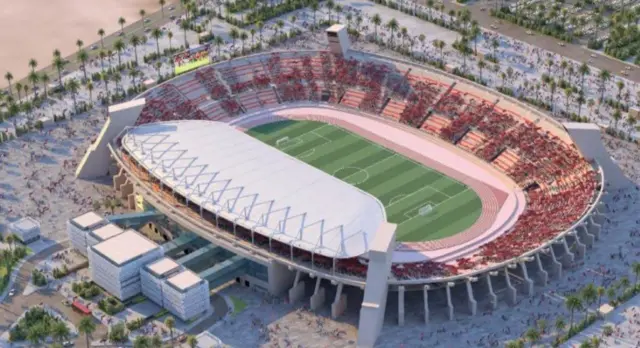 Le Complexe Sportif de Fèz a une capacité de 45 000 places