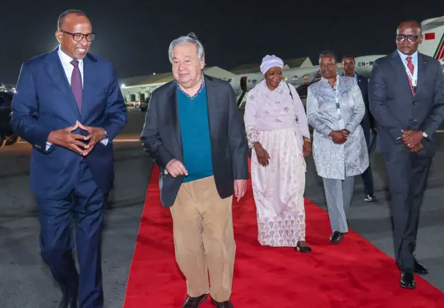 Umunyamabanga mukuru wa ONU, Antonio Guterres, yageze i Nairobi ku wa gatandatu kwitabira iyo nama n'izindi zigendanye na yo ziteganyijwe