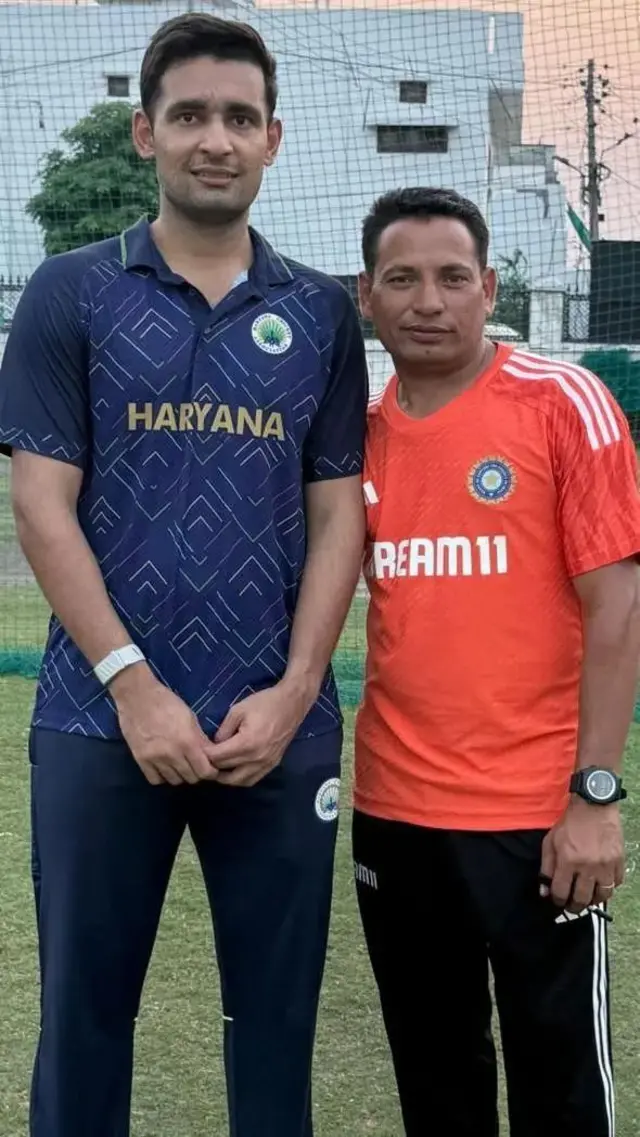 இந்தியா - இங்கிலாந்து, மான்செஸ்டர், இந்திய கிரிக்கெட் அணி, அன்ஷுல் கம்போஜ்