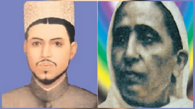 হামদর্দের প্রতিষ্ঠাতা হাকিম হাফিজ আবদুল মজিদ ও তার স্ত্রী রাবেয়া বেগমের  ছবি