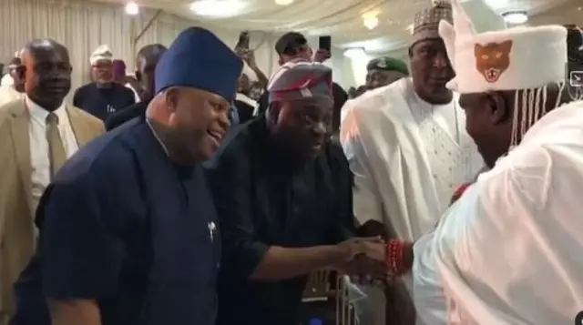 Gomina Adeleke ati Ooni Ogunwusi