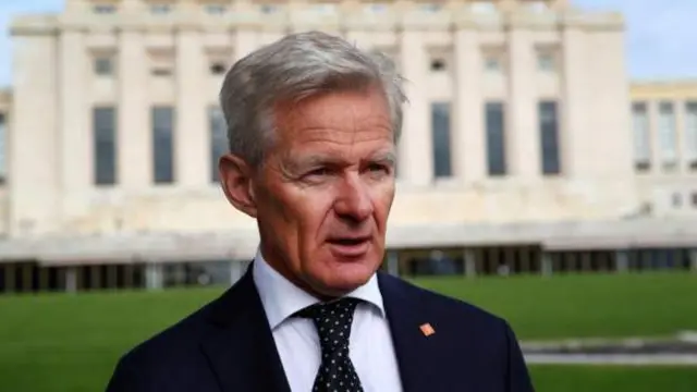 Norveç Qaçqınlar Şurasının baş katibi Jan Egeland 