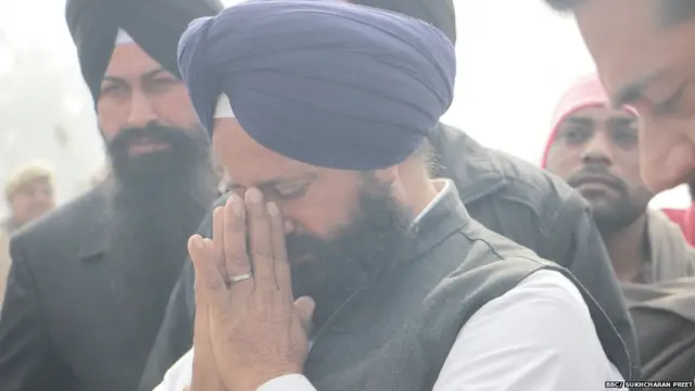 ਵਿੱਕੀ ਗੌਂਡਰ ਦਾ ਅੰਤਿਮ ਸੰਸਕਾਰ