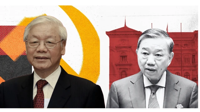 Ông Trọng và ông Tô Lâm
