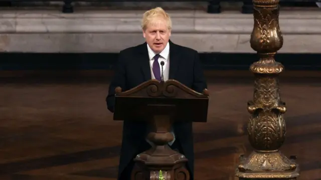 رئيس الوزراء البريطاني، بوريس جونسون