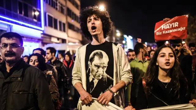 Referandum sonucunu protesto gösterileri