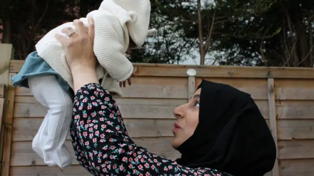 The baby she was told she might never meet: Marriam reunited with daughter Khadija