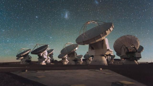 Antenas do Alma, no Chile