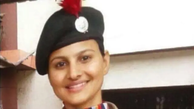 એન.સી.સી.ની વરદીમાં સુનિતા યાદવ