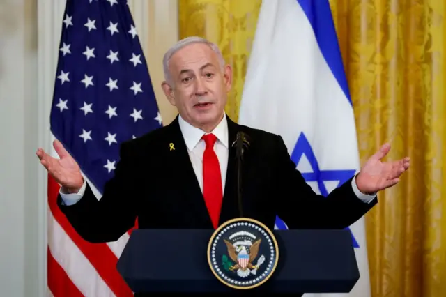 டொனால்ட் டிரம்ப் - காஸா - நெதன்யாகு