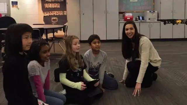 นักเรียนกับครู