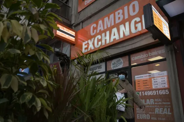 Casa de cambio en Buenos Aires