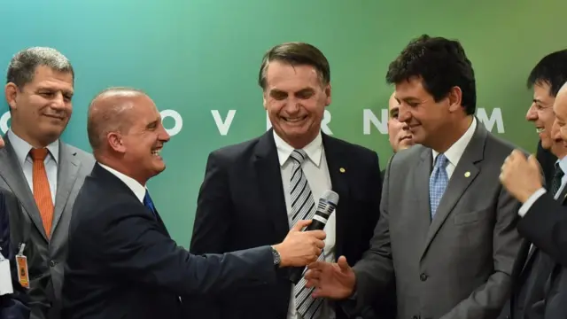 Onyx, Bolsonaro e Mandetta