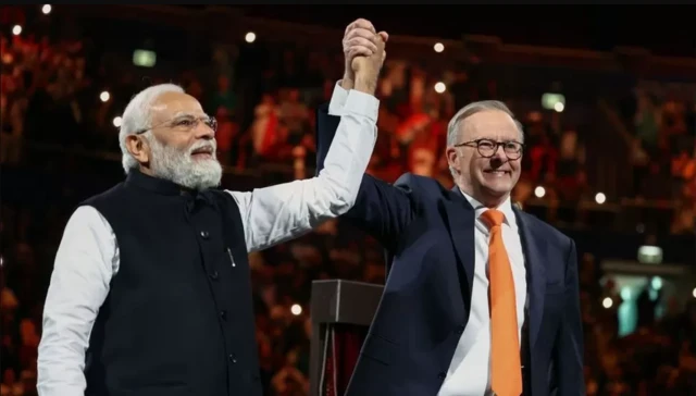 मोदी ने ऑस्ट्रेलिया यात्रा के दौरान भारतीय समुदाय को संबोधित किया. 