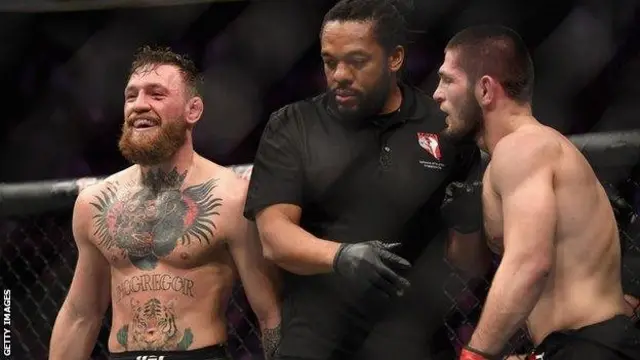 حبیب نورماگومدوف و کانر مک‌گرگور