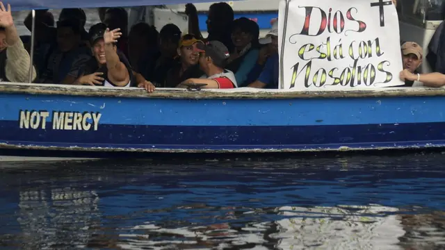 Migrantes cubanos en Colombia