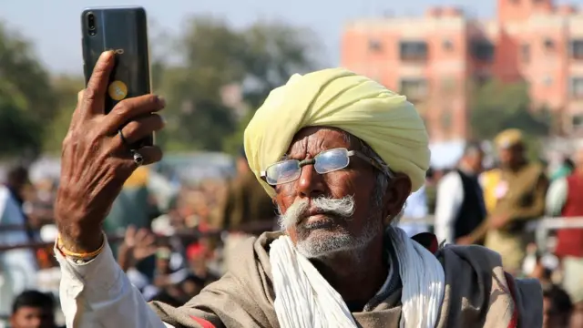 中國製造的手機在印度十分受歡迎。