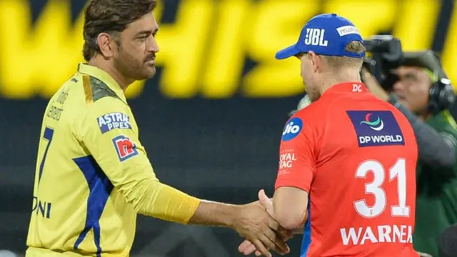 ધોની અને ડેવિડ વૉર્નર