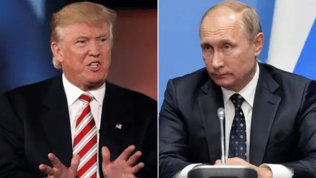 Trump yarashimagije cane prezida Putin mu gihe co kwiyamamaza