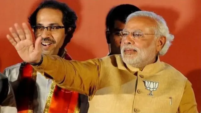 उद्धव ठाकरे, नरेंद्र मोदी