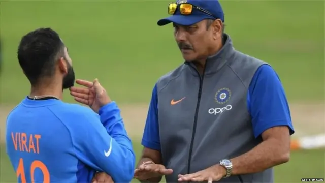 विराट कोहली और रवि शास्त्री