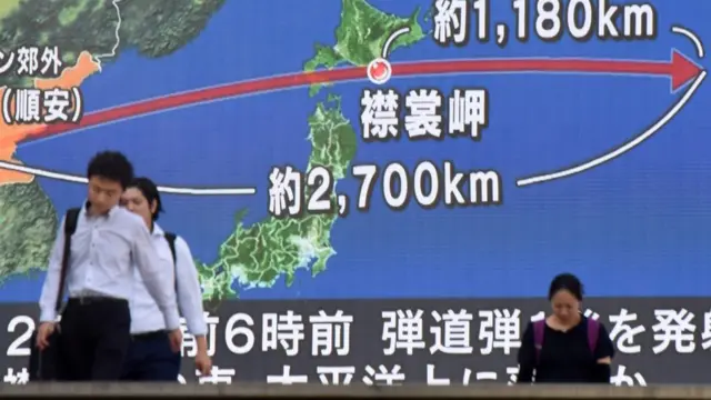 Penembakan rudal Korut