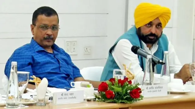 केजरीवाल और भगवंत मान