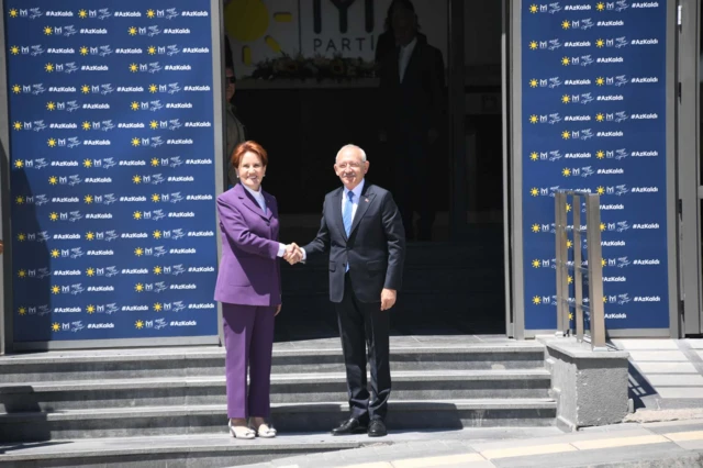 Meral Akşener ve Kemal Kılıçdaroğlu