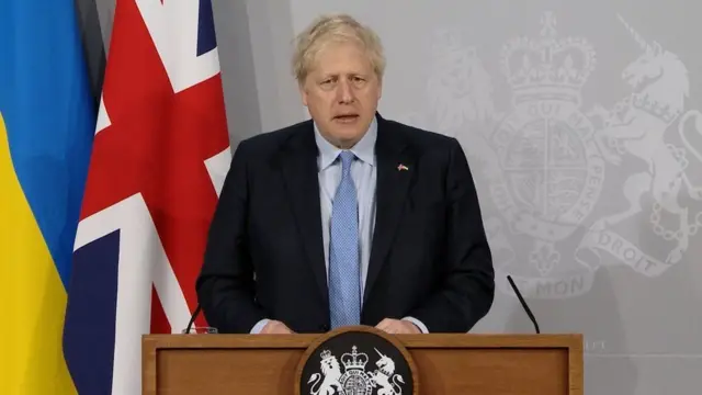 Thủ tướng Anh Boris Johnson