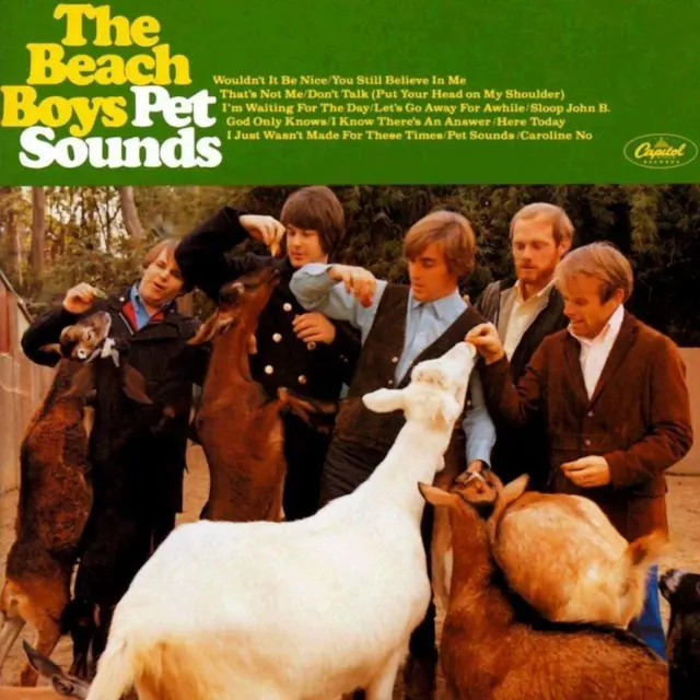 Tapa del disco "Pet Sounds".