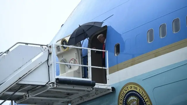 Трамп на космодроме