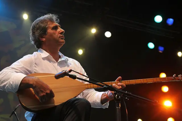 بسام سابا، في حي بروكلين في نيويورك عام 2011