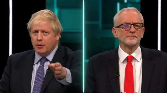 Tartışmada Johnson'ın beden dilini daha çok kullandığı, Corbyn'in ise rakibine zaman zaman "alaycı" bakışlar attığı göze çarptı.