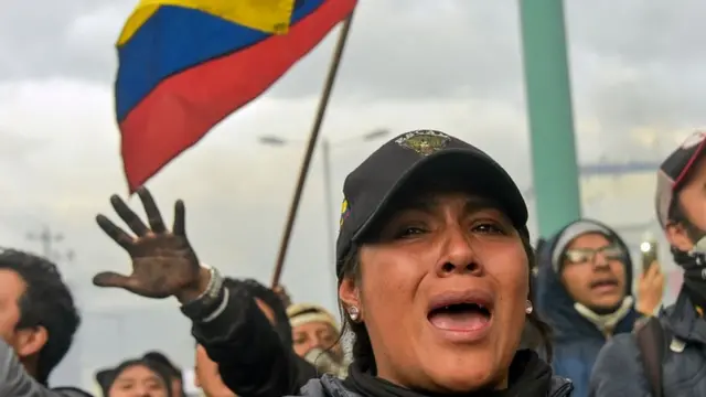 تظاهرات در اکوادور