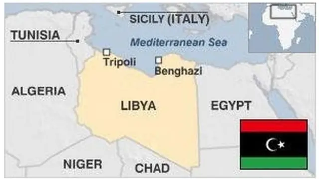 Libya map