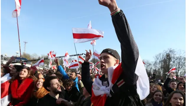 Минск митинг